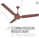 Polycab 2Year warranty Silent Operation 1200mm 48"Ceiling Fan (LUSTER BROWN) - Image 4