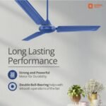 Orient 2Year warranty Silent Operation 1200mm 48"Ceiling Fan (MATT BLUE) - Image 5