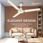 RR 2Year warranty High Speed Silent Operation 1200mm 48"Ceiling Fan (IVORY) - Image 3