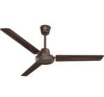 Crompton 1200mm High Speed Ceiling Fan for Home | BEE Star Rated Energy Effiecient Fan Engineered for Summer Comfort | 390 RPM High Air Delivery | 2 Years Warranty (BROWN)