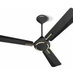 Havells 1200MM Ceiling Fan | Premium Matt Finish, Decorative Fan, Elegant Looks, High Air Delivery, Energy Saving, 100% Pure Copper Motor| 2 Year Warranty|(MIDNIGHT)