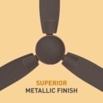 Crompton Highspeed Toro 1200 mm Designer Ceiling Fan | BEE Star Rated Energy Efficient | Anti-Dust | Active Power Technology | Upto 50% Less Heating | 2 Year Manufacturer Warranty | Magic Brown - Image 4