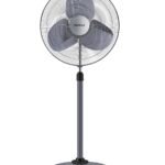 Havells 500 mm WINDSTORM ULTRA| Telescopic Height Adjustment| 3 Speed Setting| 1400 RPM| 2 Year Manufacturer Warranty (Grey)